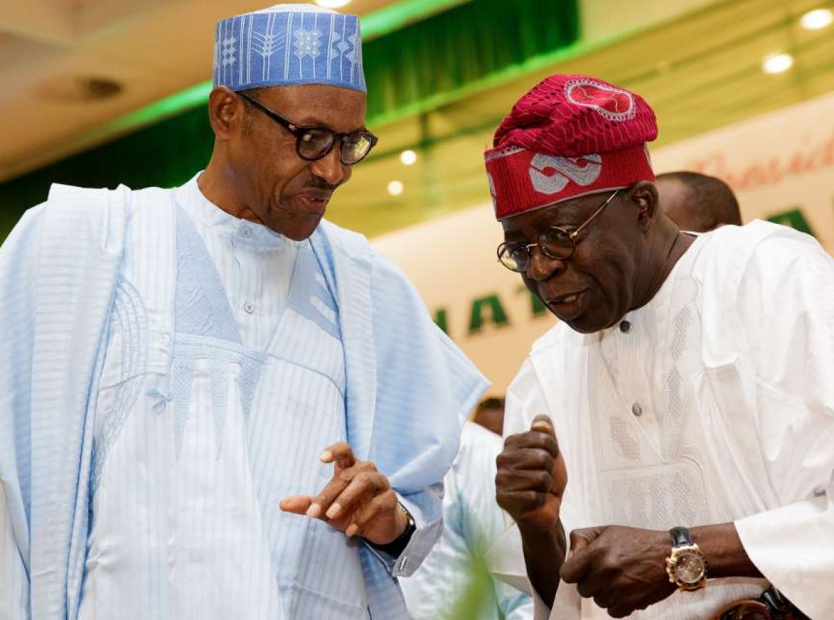 President Buhari greets Asiwaju Bola Tinubu on 69th Birthday