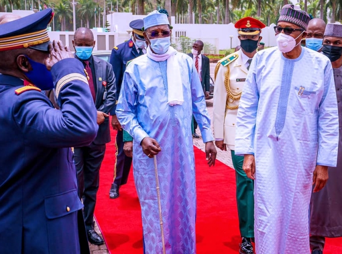 President Buhari departs for London