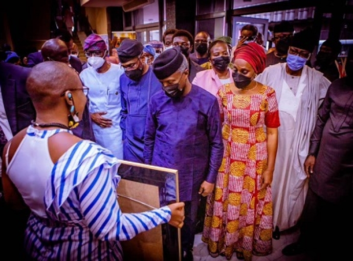 Awo,The Man,His Jewel! Osinbajo,Gbajabiamila, Sanwo-Olu honour Awolowo in Lagos