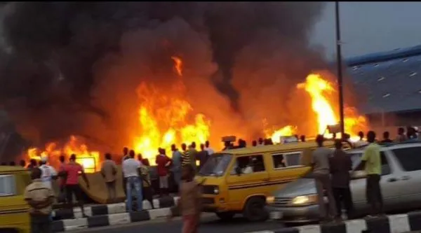 Tanker explosion kills 2, injures 3, destroys 12 vehicles in Sango
