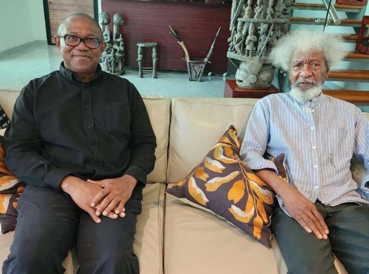 I visited Wole Soyinka to erase needless misconceptions....Peter Obi